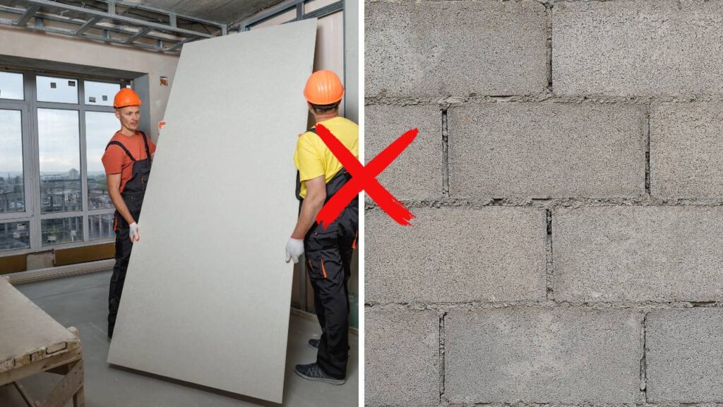 Drywall ou Alvenaria